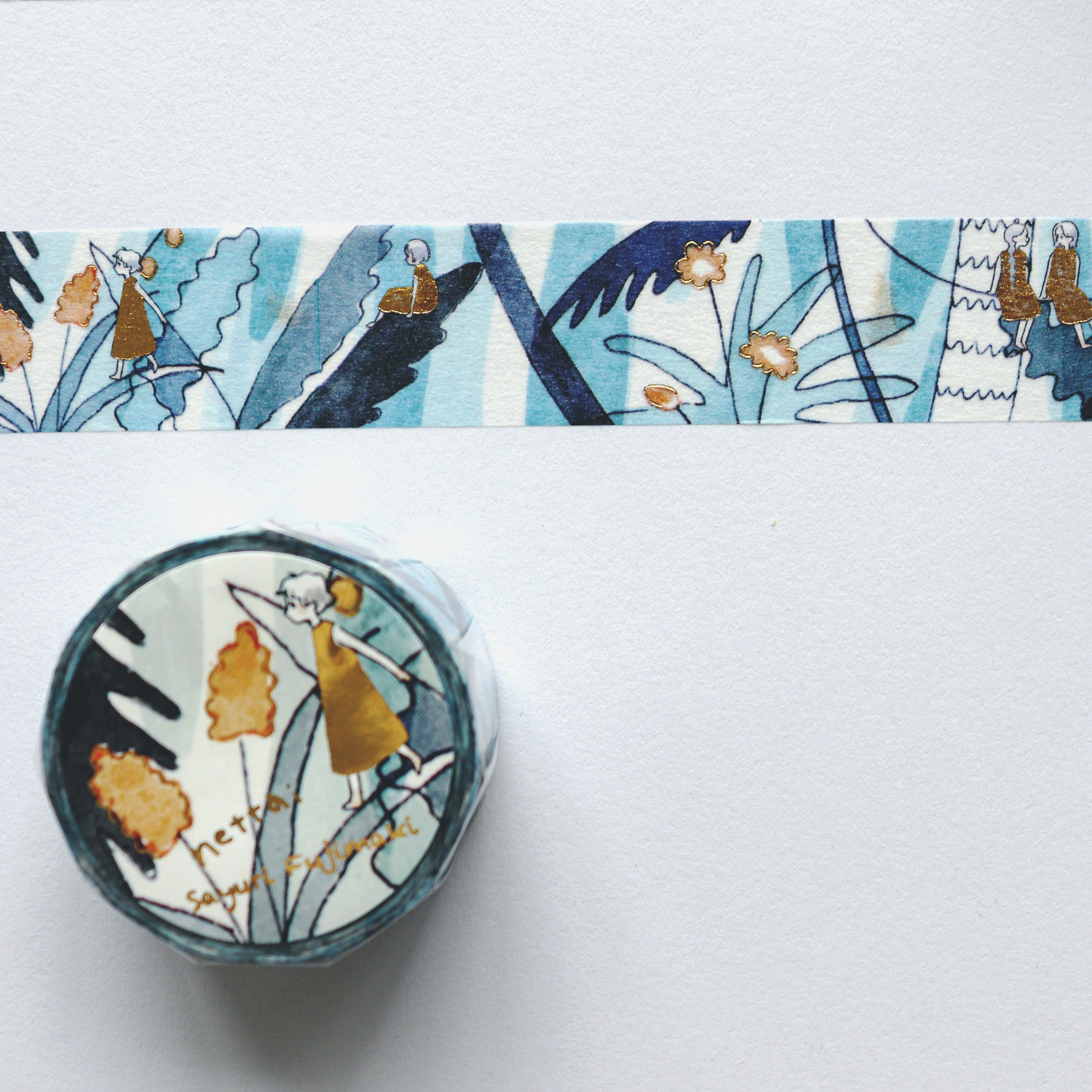 【Cozyca Products】 Foil Stamped Masking Tape – Sayuri Fujimaki