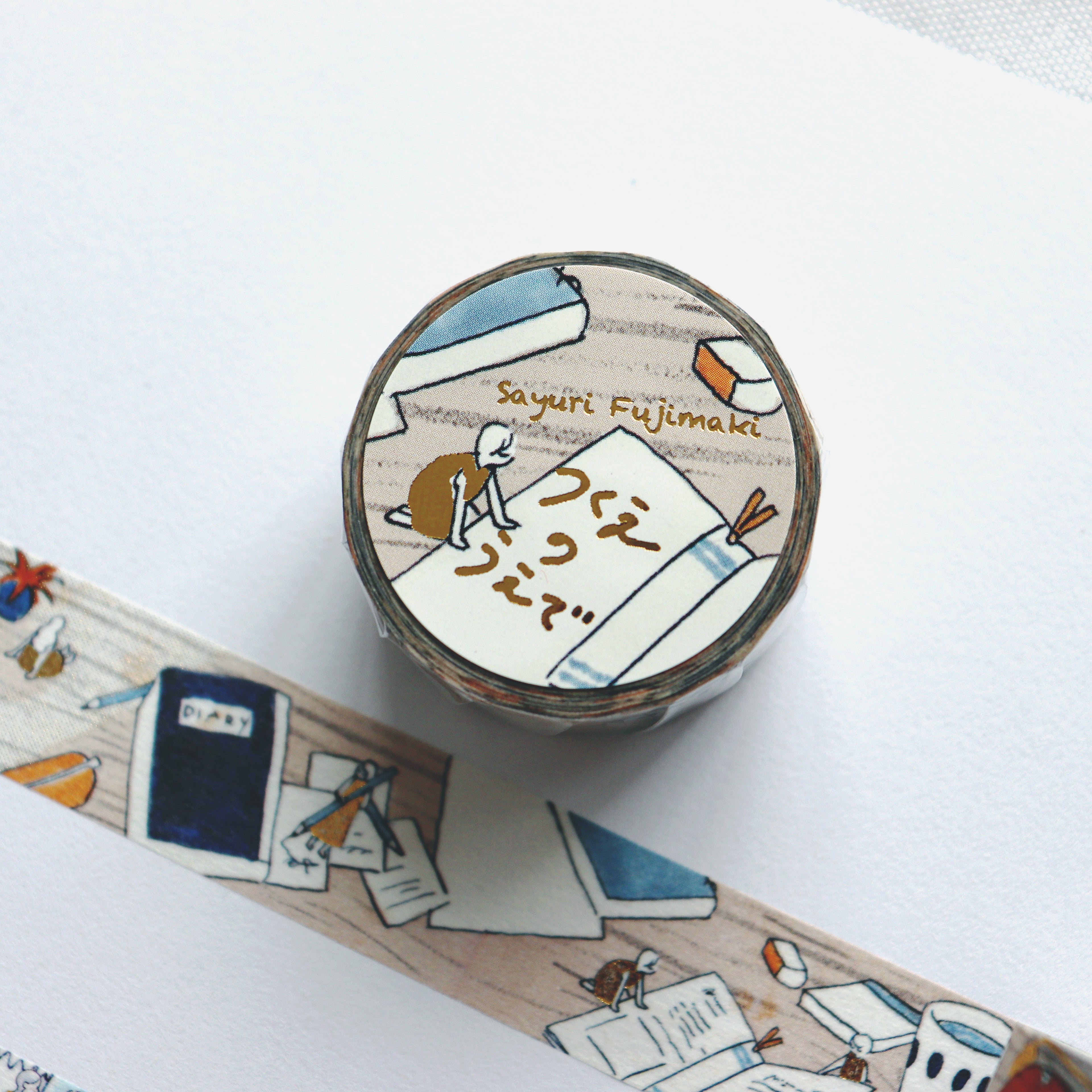 【Cozyca Products】 Foil Stamped Masking Tape – Sayuri Fujimaki