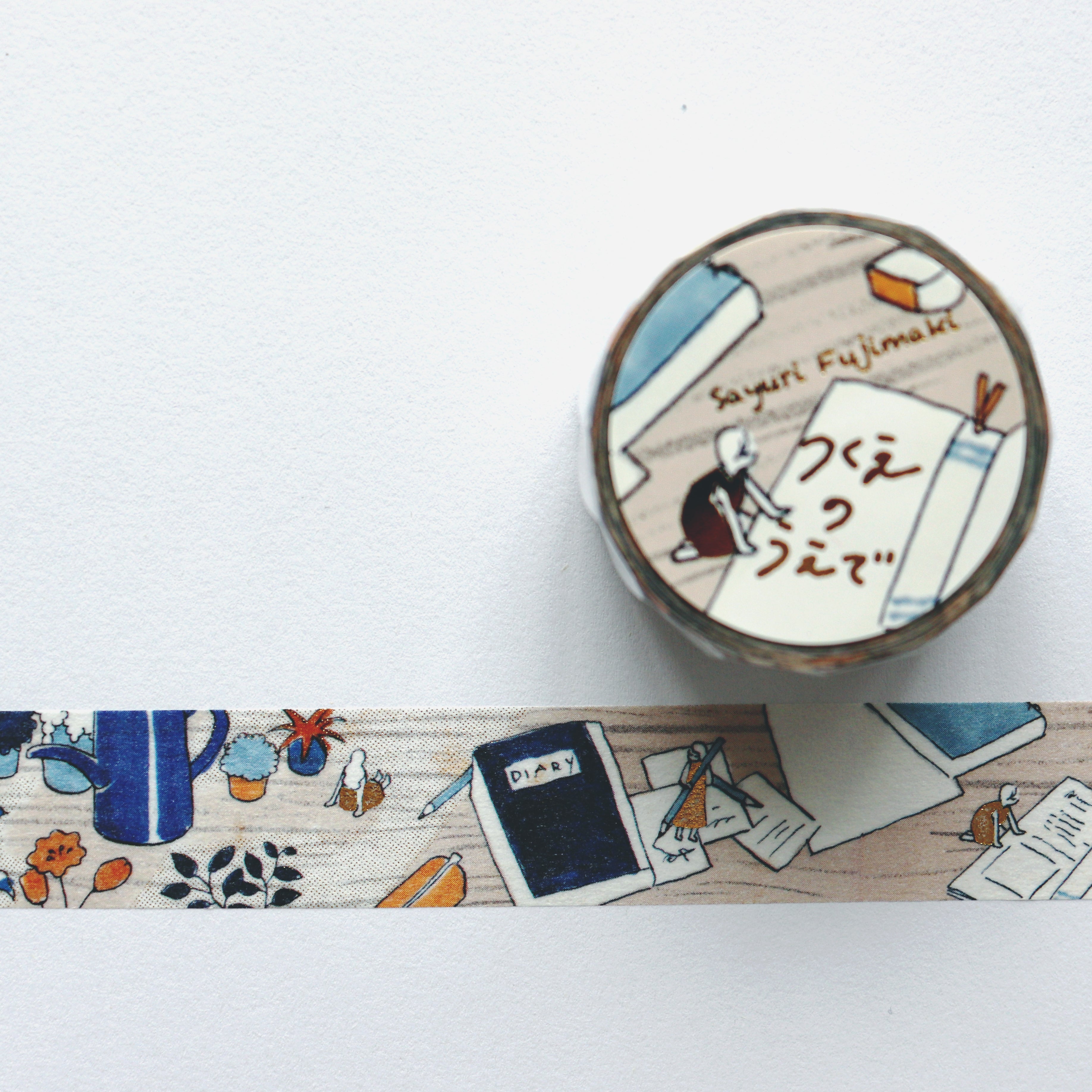 【Cozyca Products】 Foil Stamped Masking Tape – Sayuri Fujimaki