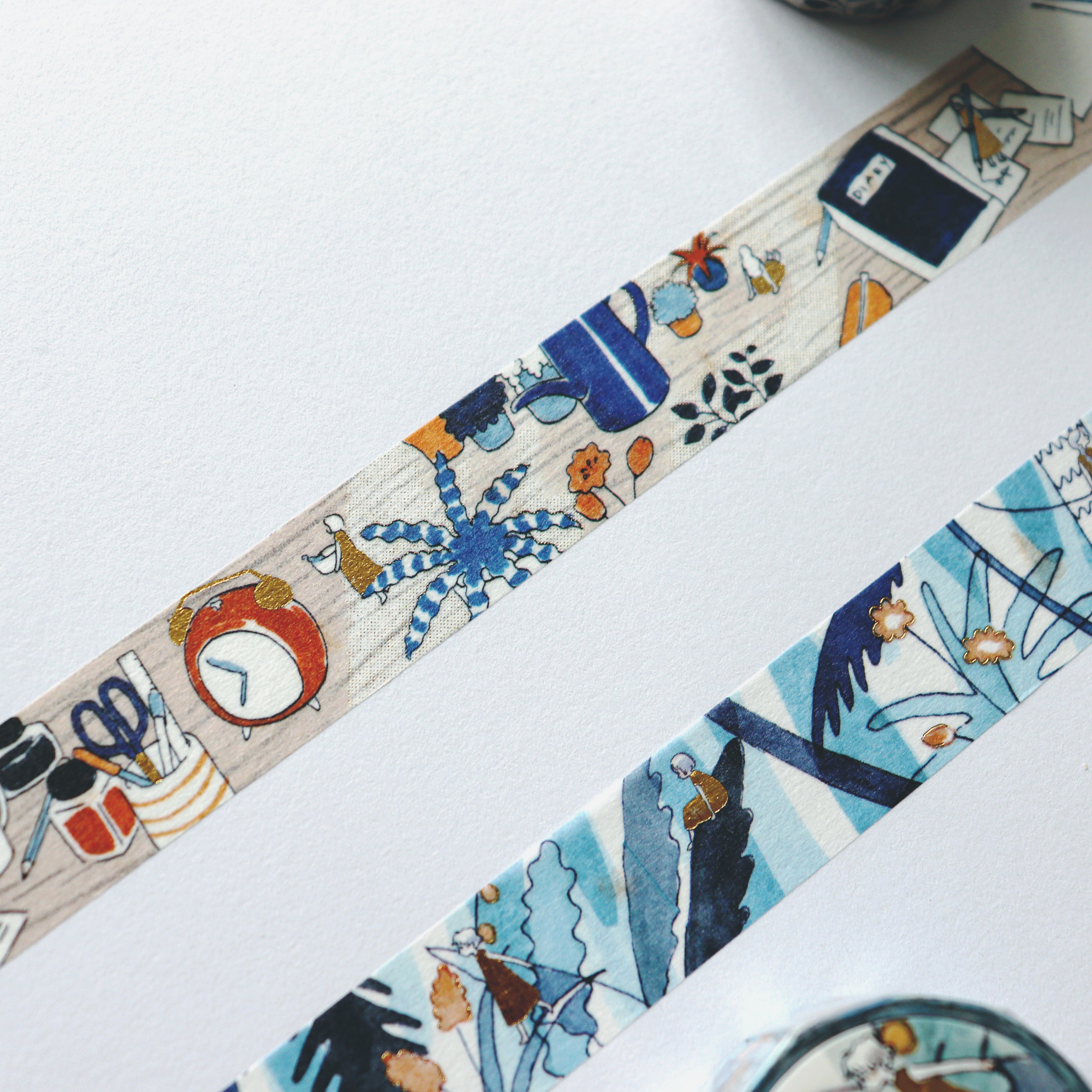 【Cozyca Products】 Foil Stamped Masking Tape – Sayuri Fujimaki