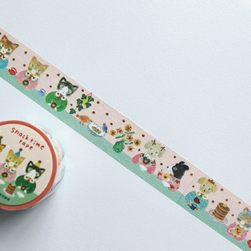 【Cozyca Products】 Aiko Fukawa- Masking Tape – Snack Time