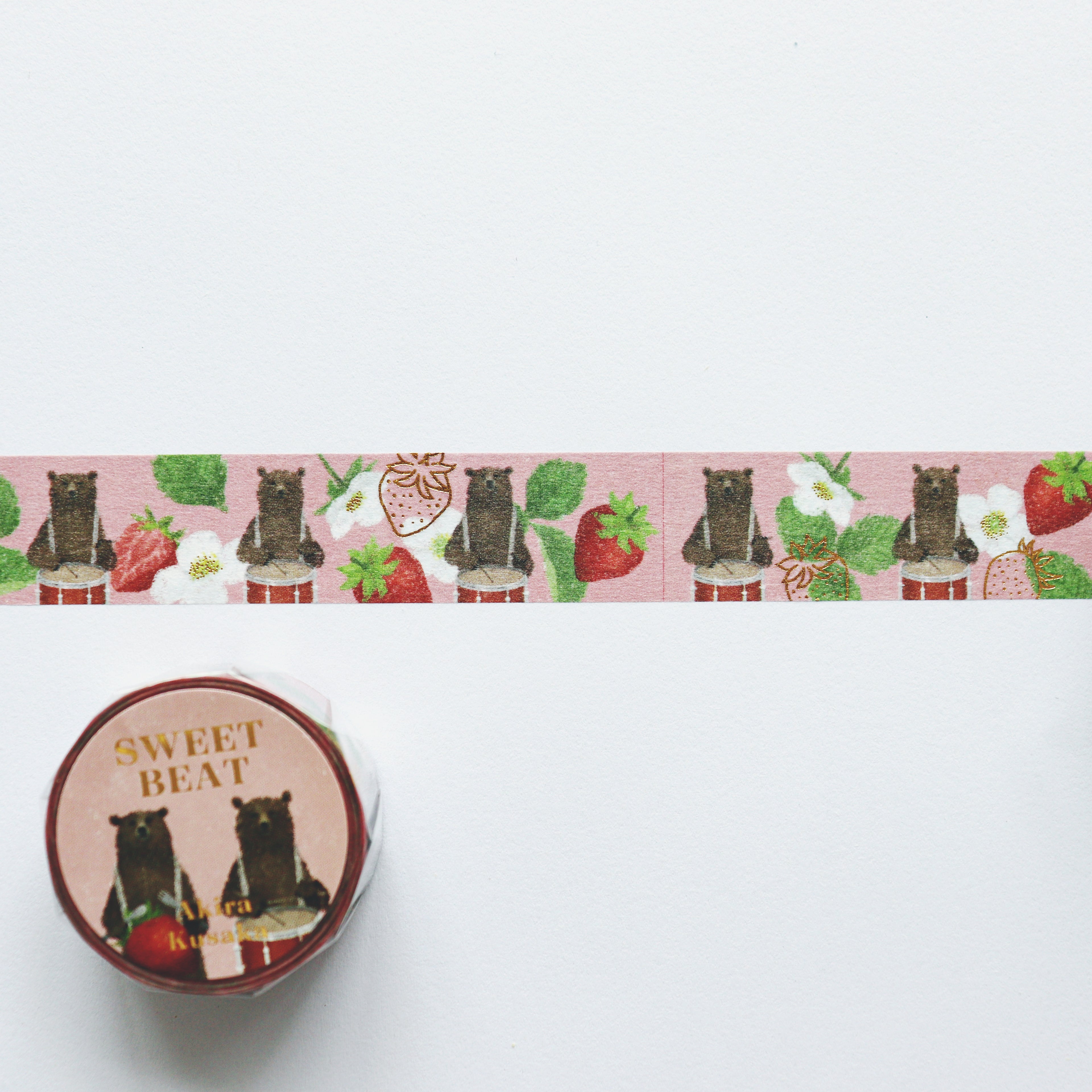 【Cozyca Products】 Akira Kusaka- Masking Tape – Sweet Beat