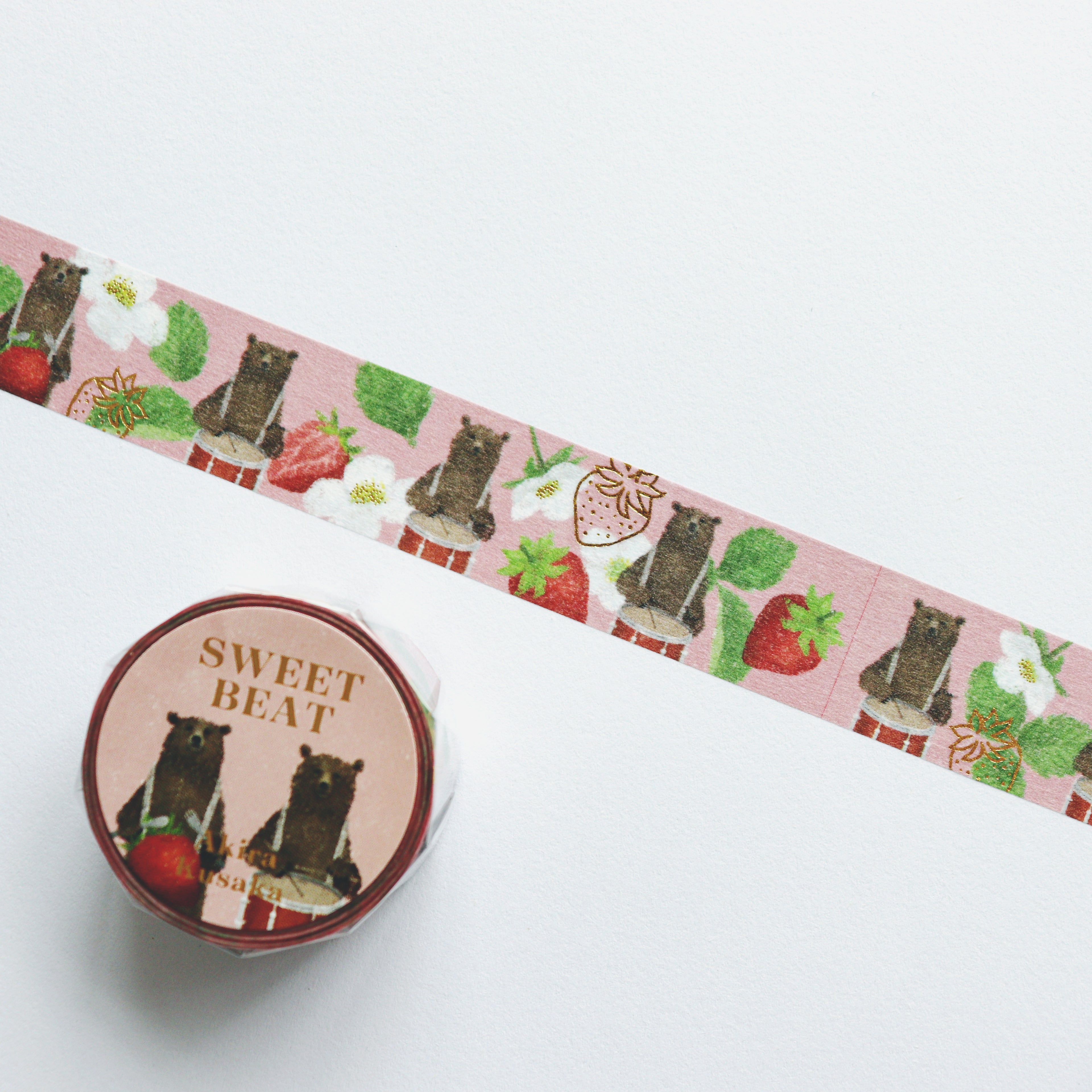 【Cozyca Products】 Akira Kusaka- Masking Tape – Sweet Beat