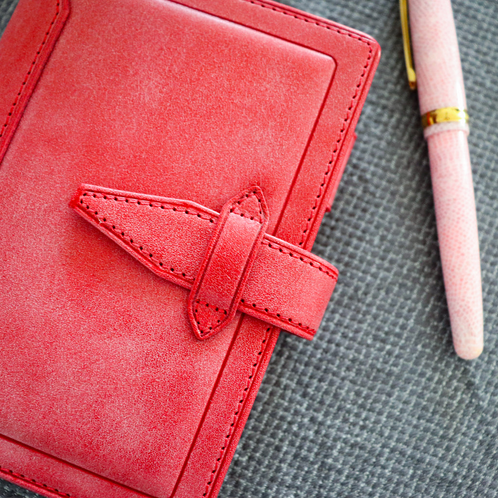 【Raymay Fujii】- Da Vinci Grande Roroma Classic System Notebook — Pocket Size