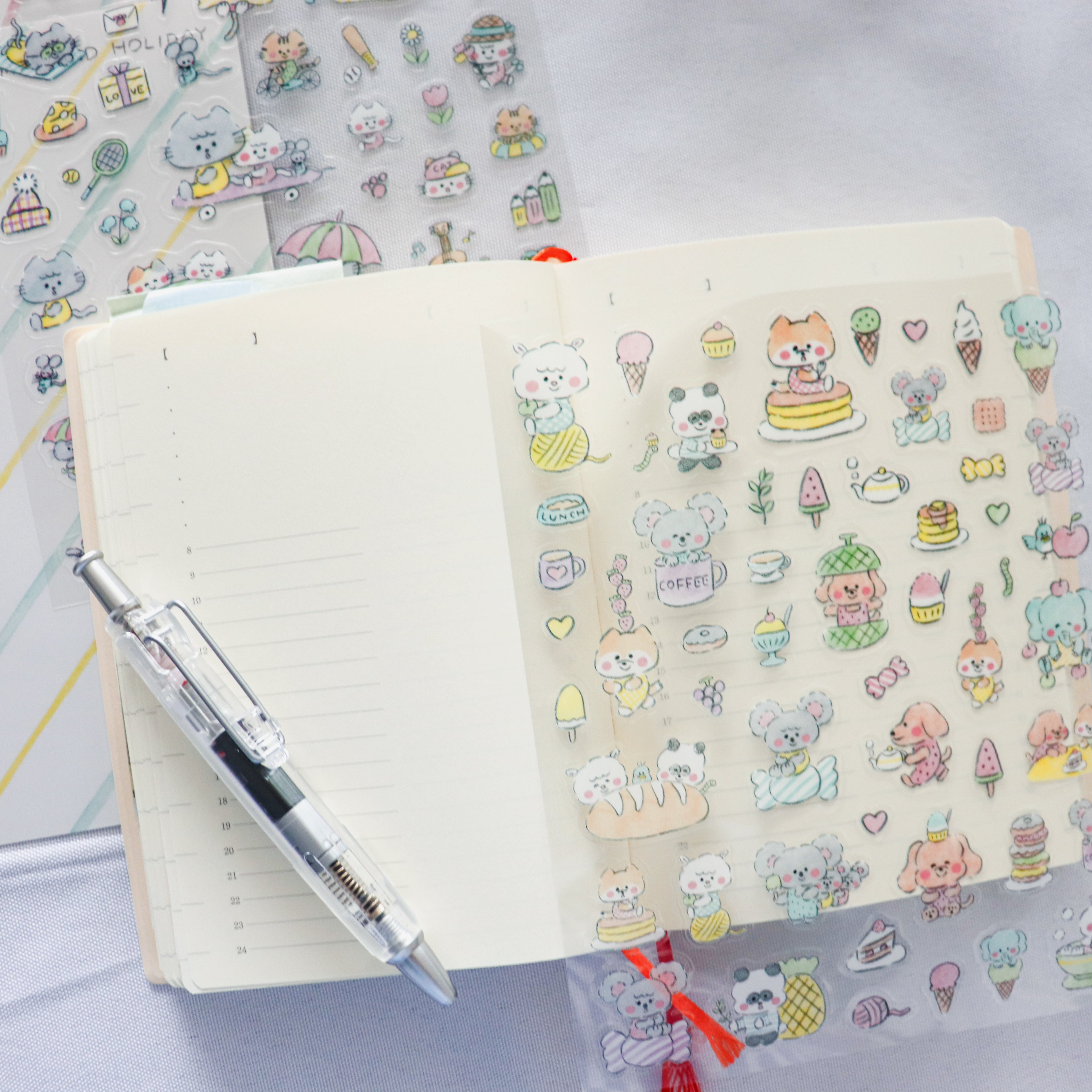 [Cozyca] Noriyuki Echigawa Sticker Sheet