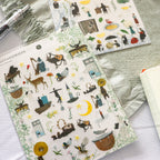 [Cozyca] Akira Kusaka Sticker Sheet – Protagonists