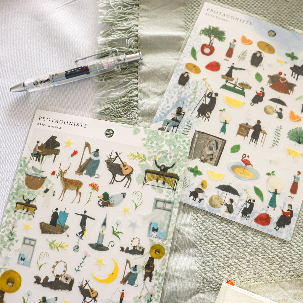 [Cozyca] Akira Kusaka Sticker Sheet – Protagonists