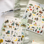 [Cozyca] Akira Kusaka Sticker Sheet – Protagonists