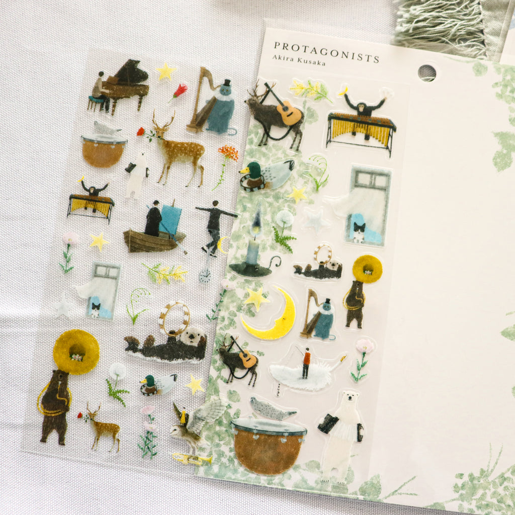 [Cozyca] Akira Kusaka Sticker Sheet – Protagonists