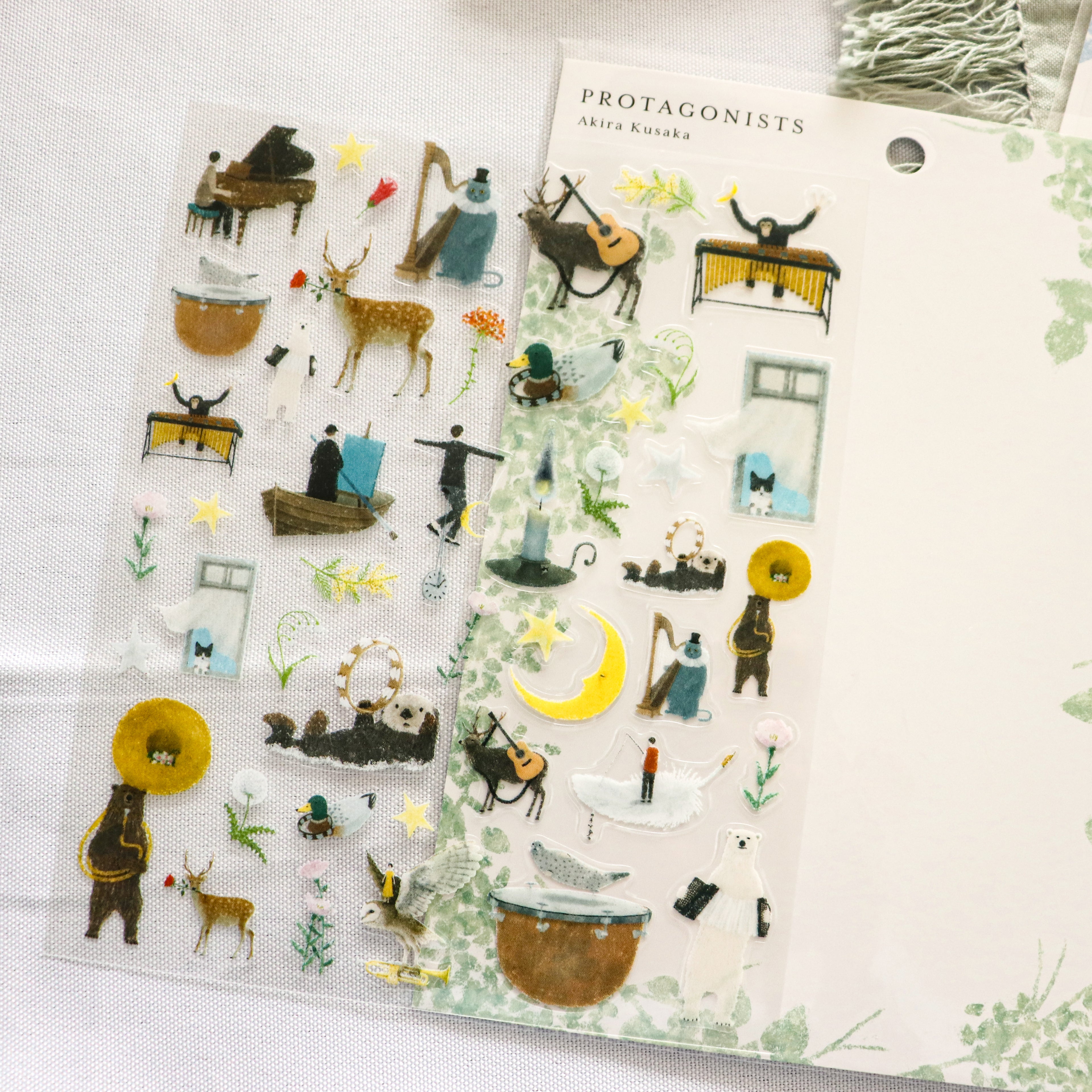 [Cozyca] Akira Kusaka Sticker Sheet – Protagonists