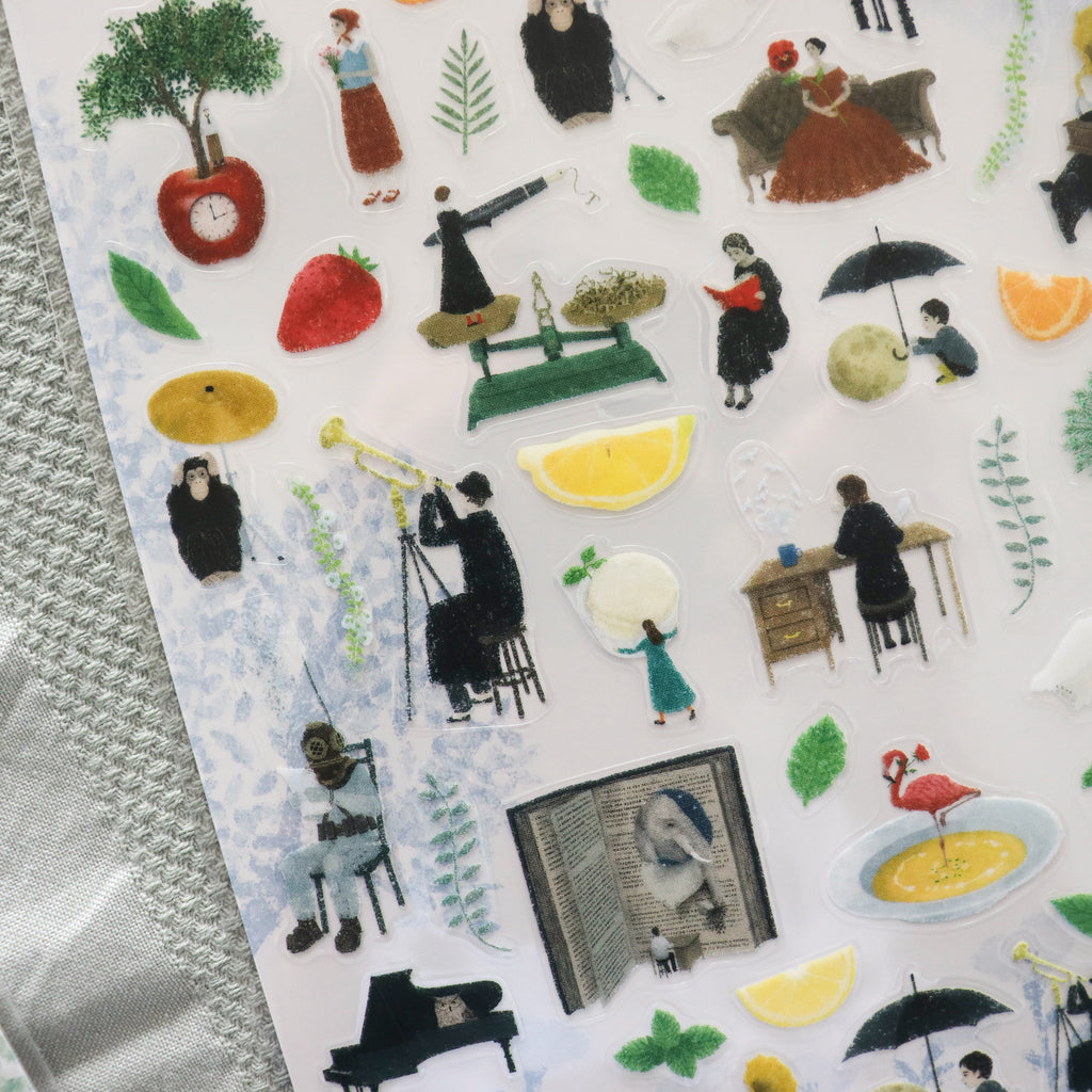 [Cozyca] Akira Kusaka Sticker Sheet – Protagonists