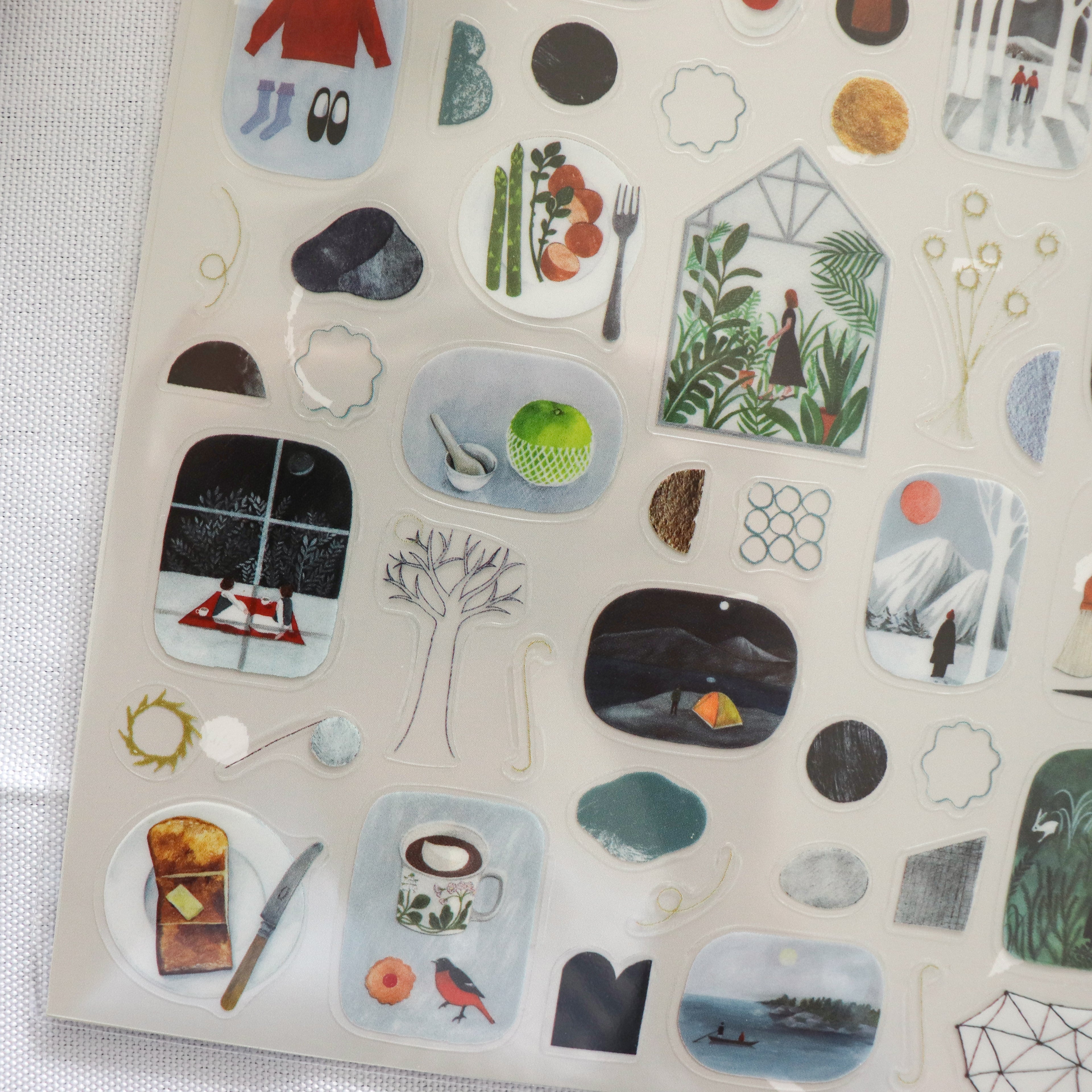 [Cozyca] Sue Nishi Sticker Sheet – Scene