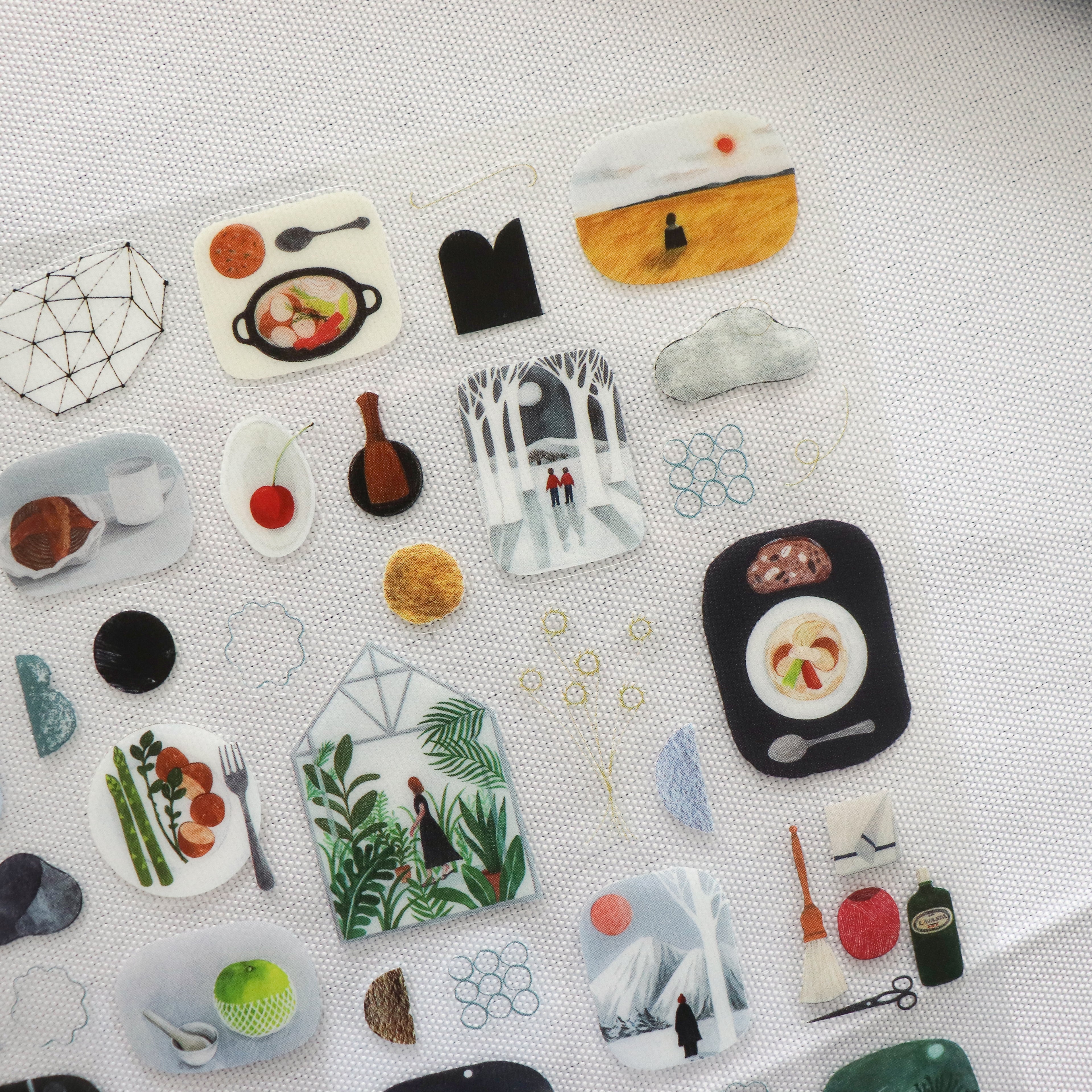 [Cozyca] Sue Nishi Sticker Sheet – Scene