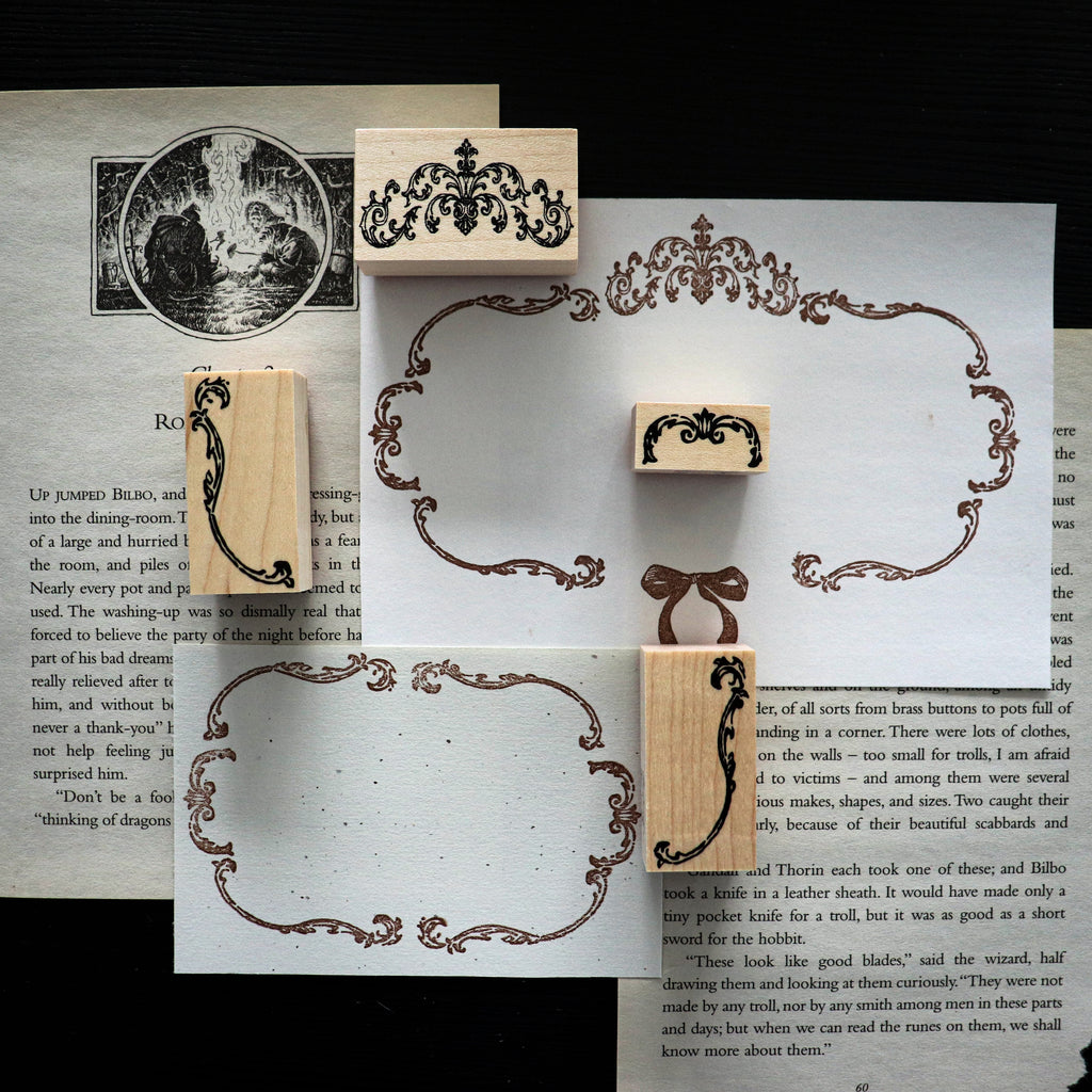 Keiko Endo Wood Rubber Stamp — Frame