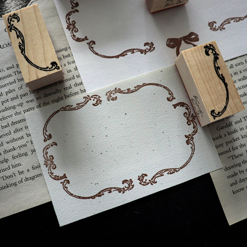 Keiko Endo Wood Rubber Stamp — Frame
