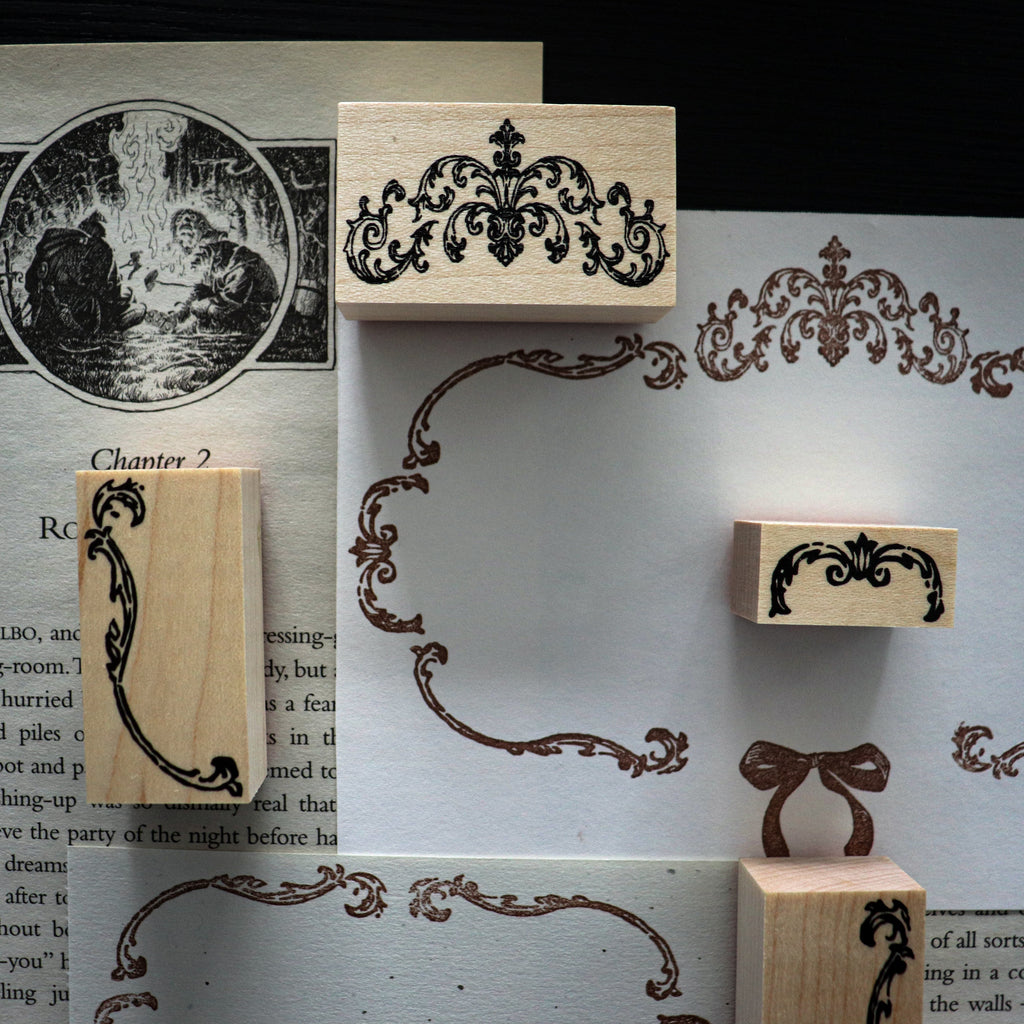 Keiko Endo Wood Rubber Stamp — Frame