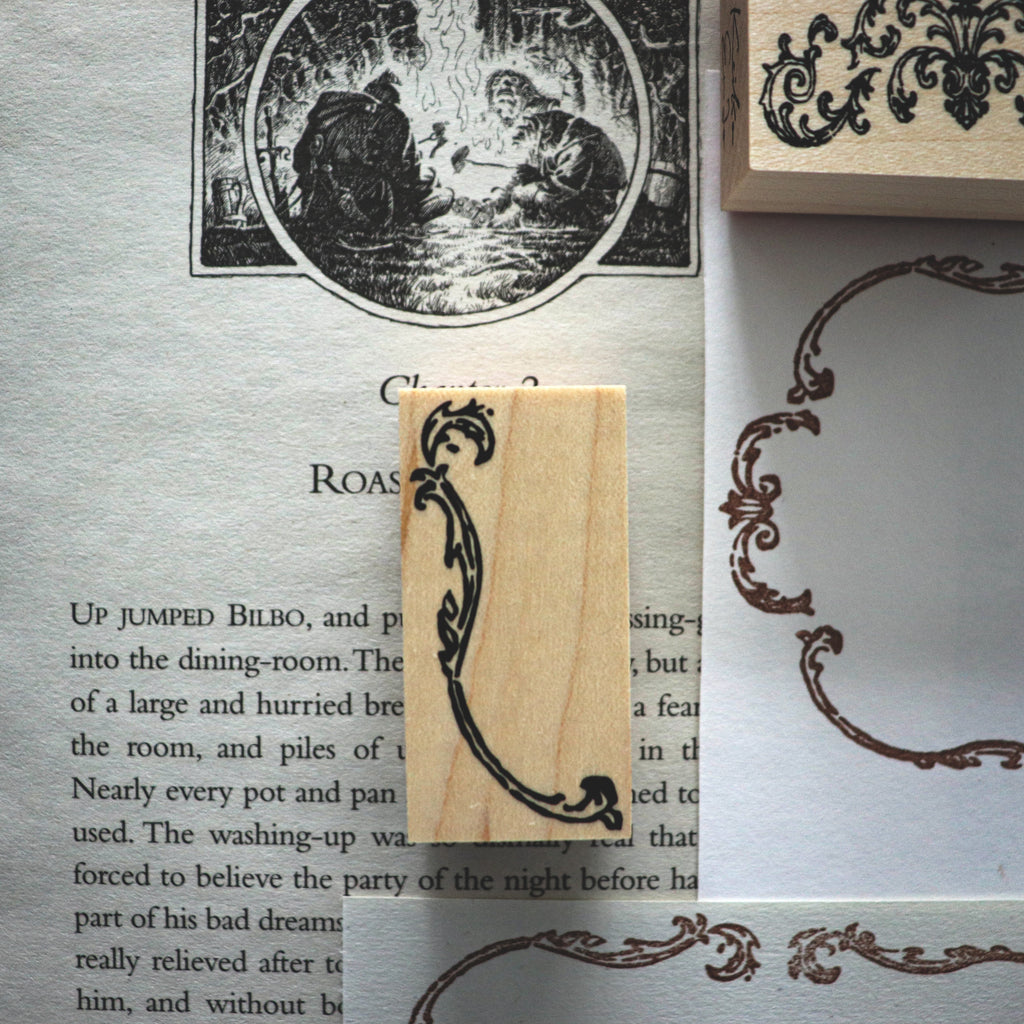 Keiko Endo Wood Rubber Stamp — Frame