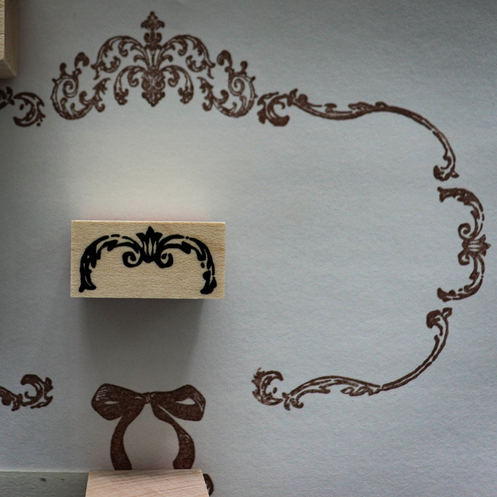 Keiko Endo Wood Rubber Stamp — Frame