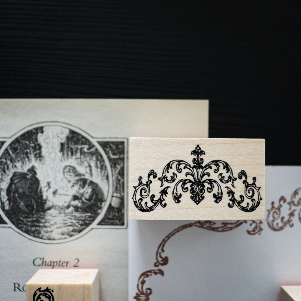 Keiko Endo Wood Rubber Stamp — Frame