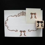Keiko Endo Wood Stamp — Butterfly Knot