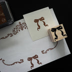 Keiko Endo Wood Stamp — Butterfly Knot