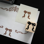 Keiko Endo Wood Stamp — Butterfly Knot