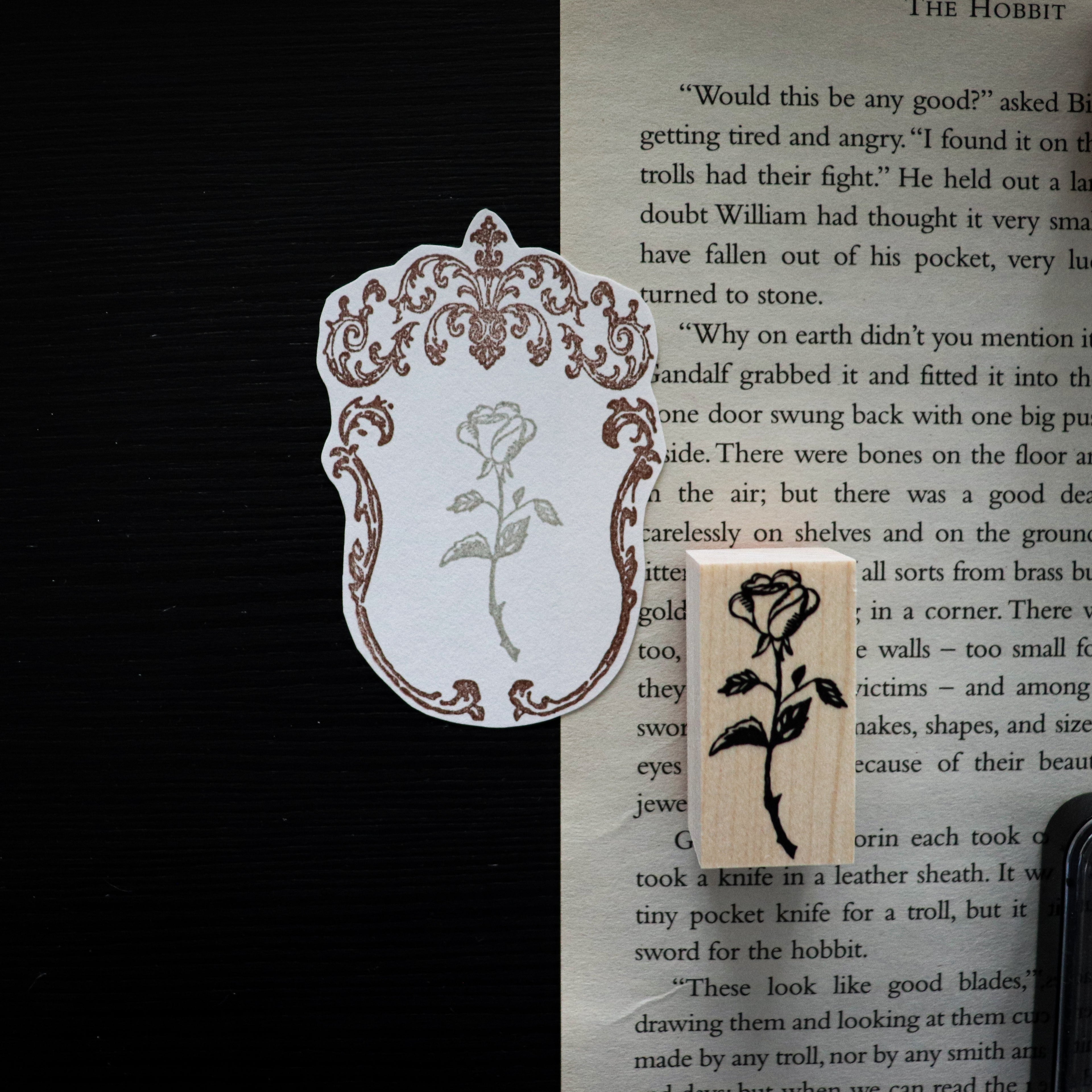 Keiko Endo Wood Stamp — Rose