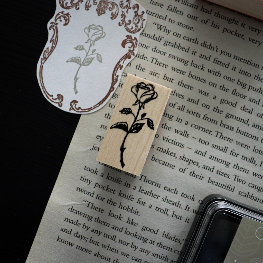 Keiko Endo Wood Stamp — Rose
