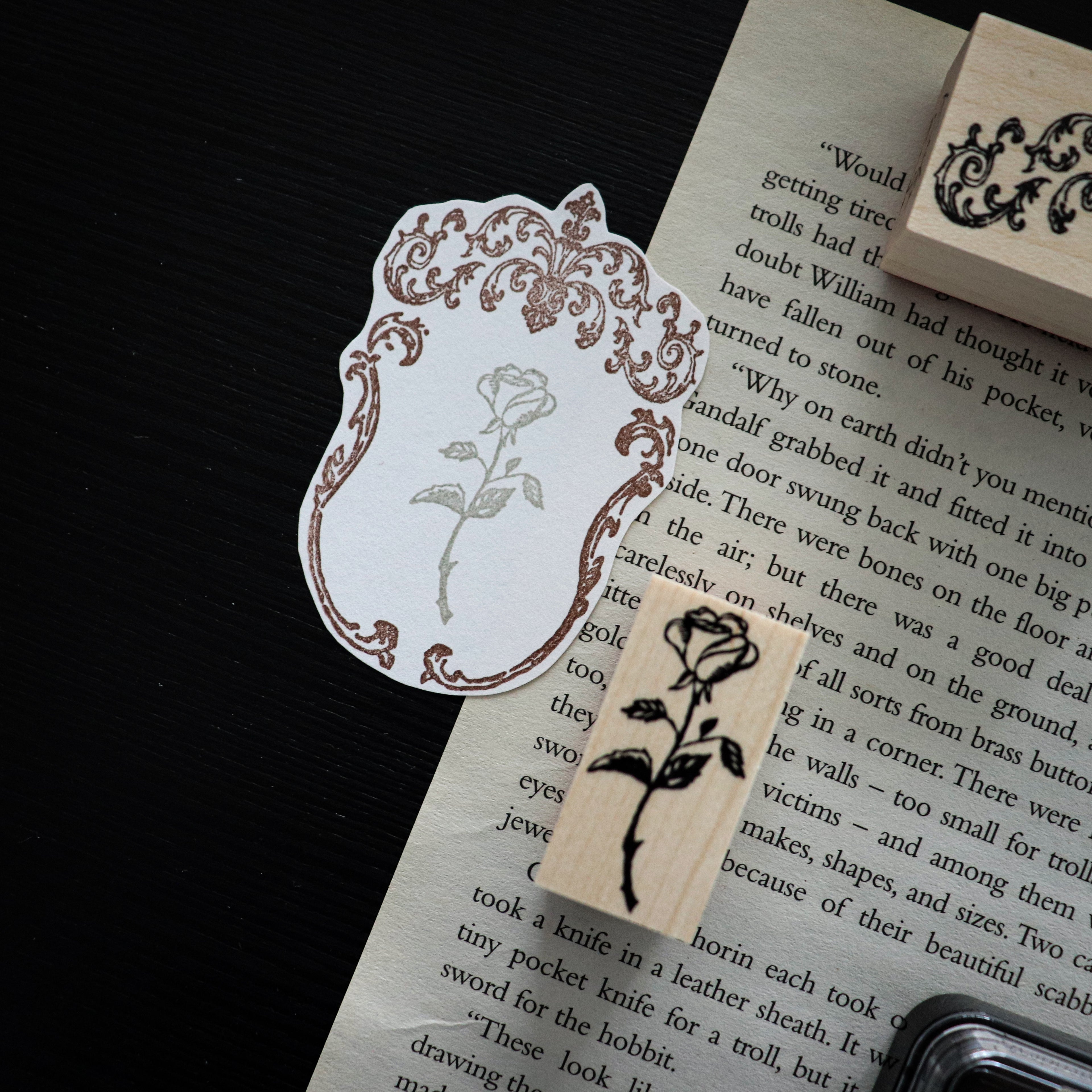 Keiko Endo Wood Stamp — Rose