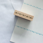 forme - Laced Line Rubber Stamp