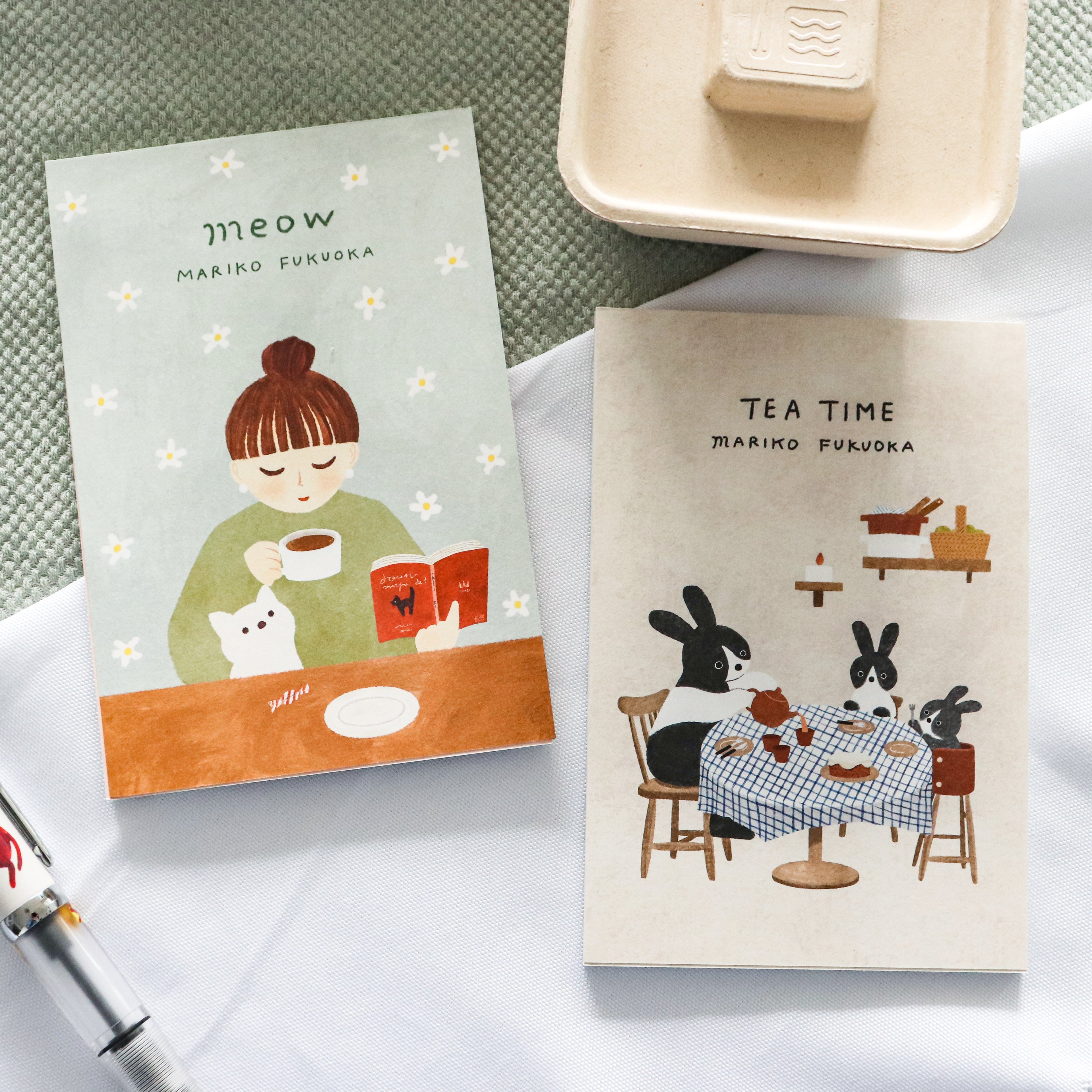 Cozyca Product - Mariko Fukuoka Postcard Note