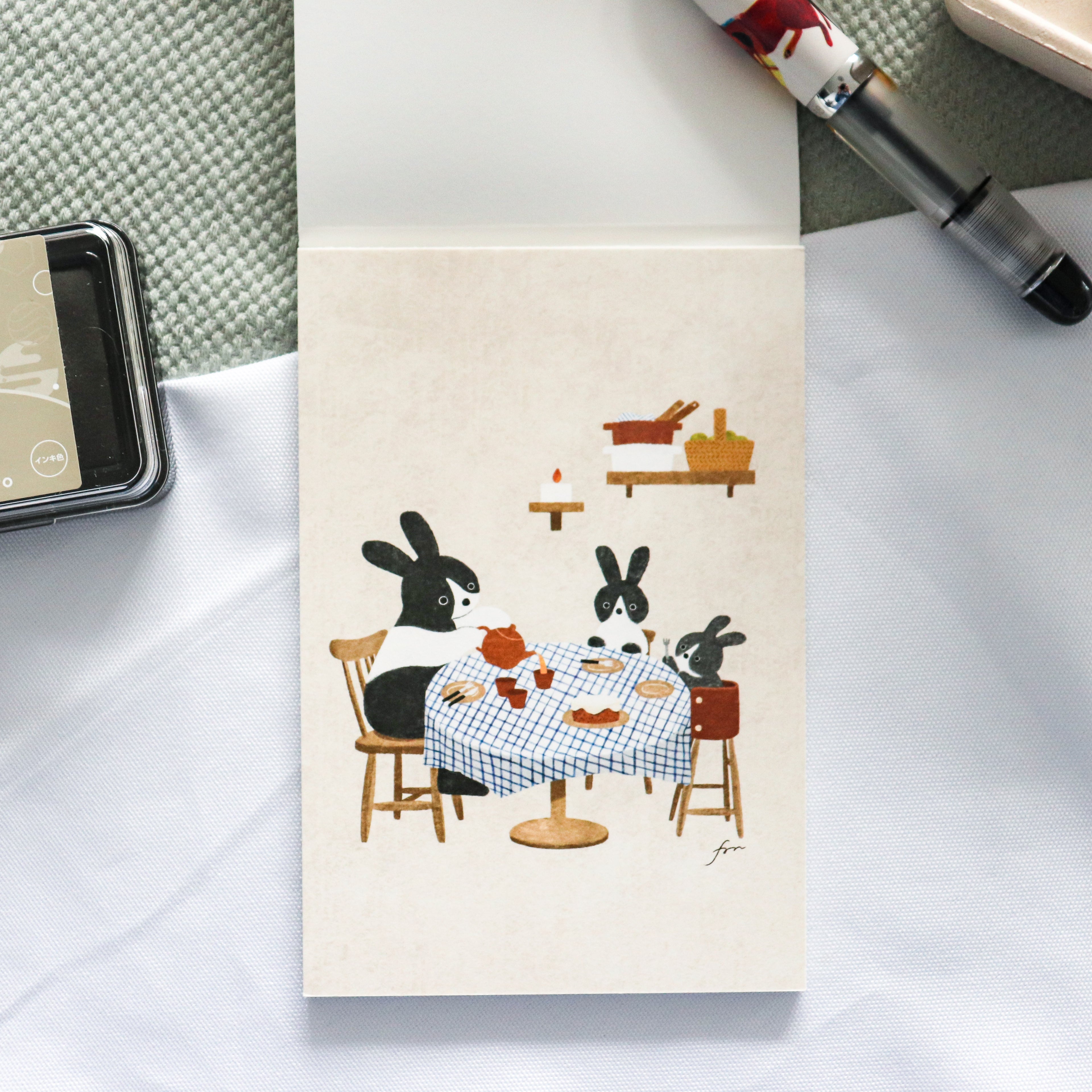 Cozyca Product - Mariko Fukuoka Postcard Note