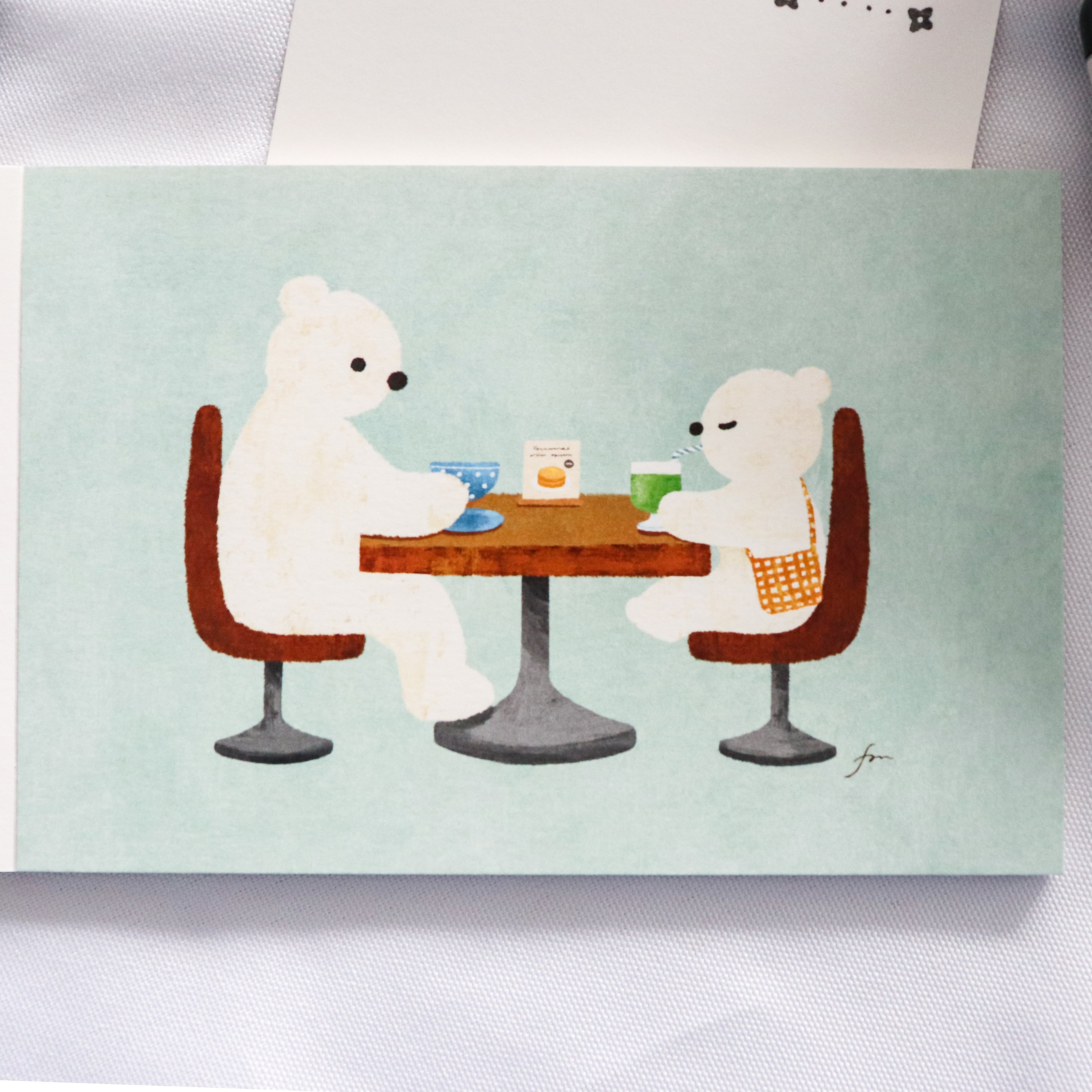 Cozyca Product - Mariko Fukuoka Postcard Note