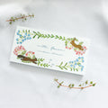 【Cozyca Product】Midori Asano- Slender Letter Pad - With Flowers