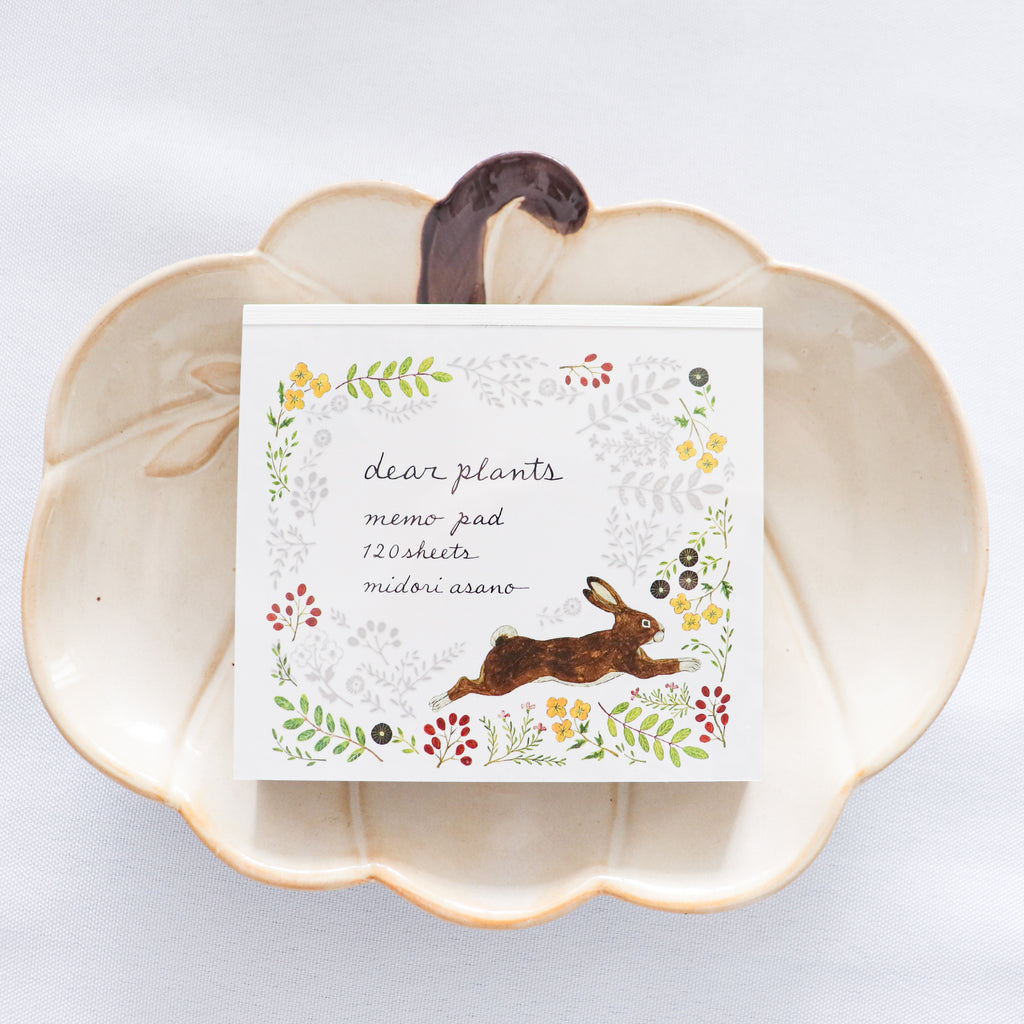 【Cozyca Product】Midori Asano- Block Memo- Dear Plants