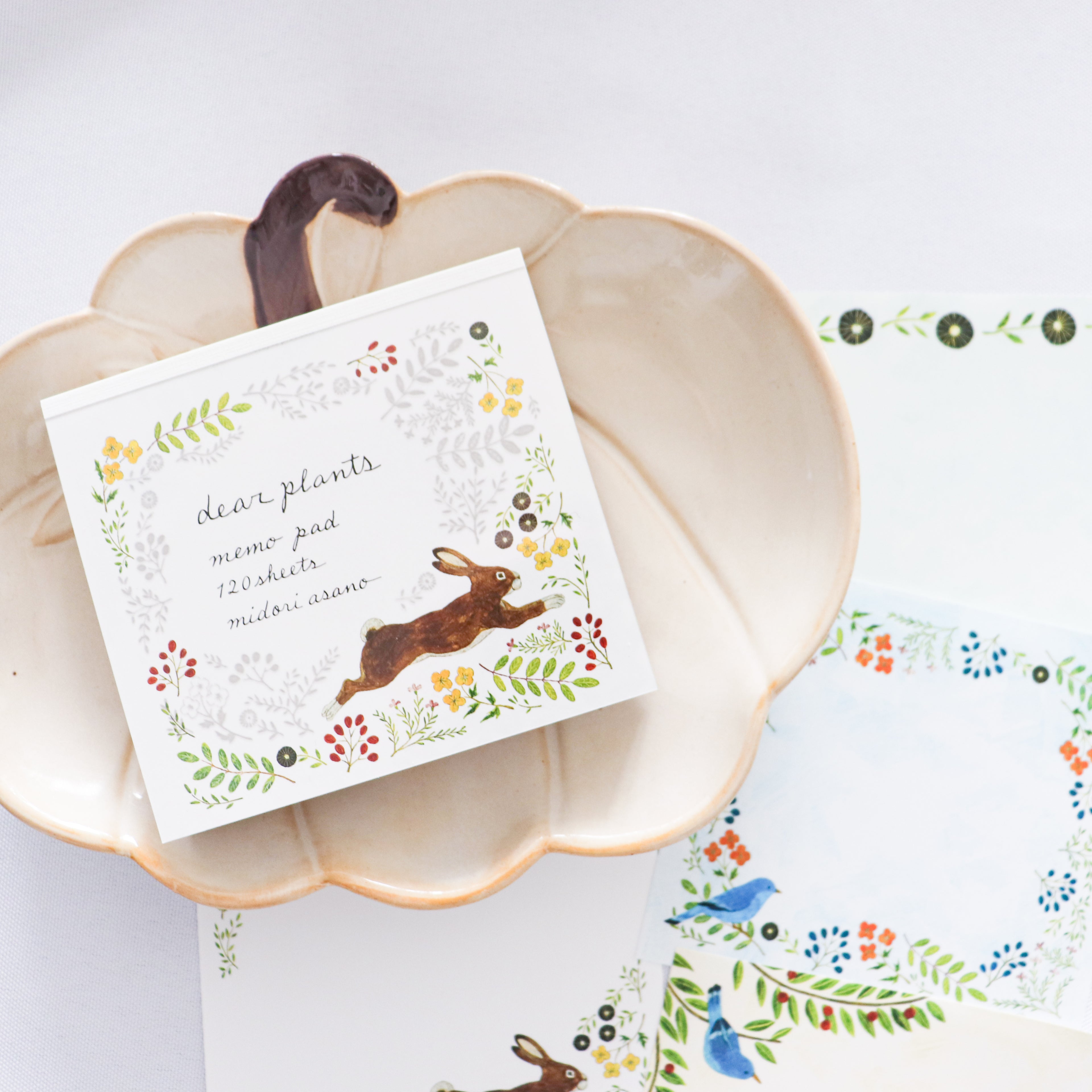 【Cozyca Product】Midori Asano- Block Memo- Dear Plants