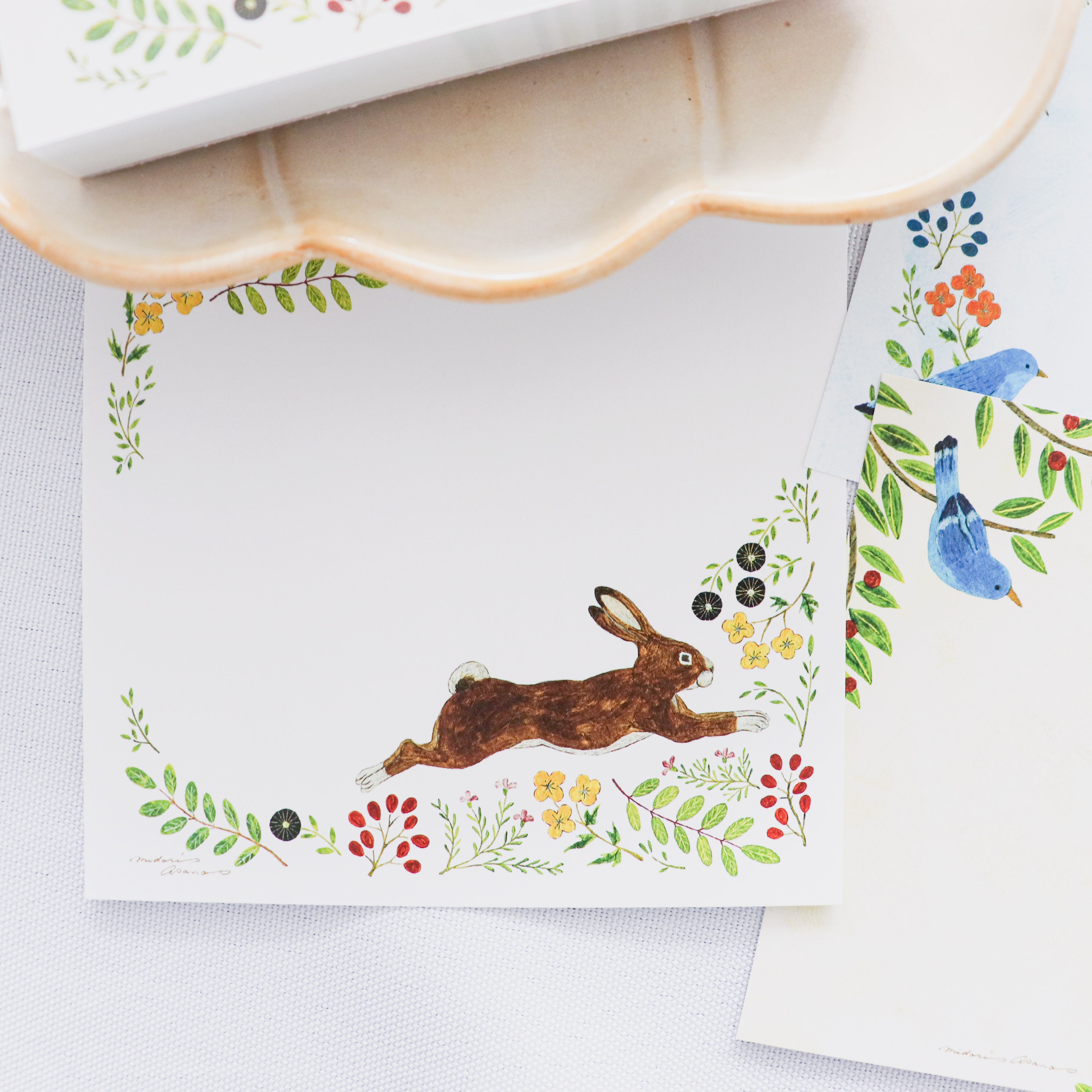 【Cozyca Product】Midori Asano- Block Memo- Dear Plants