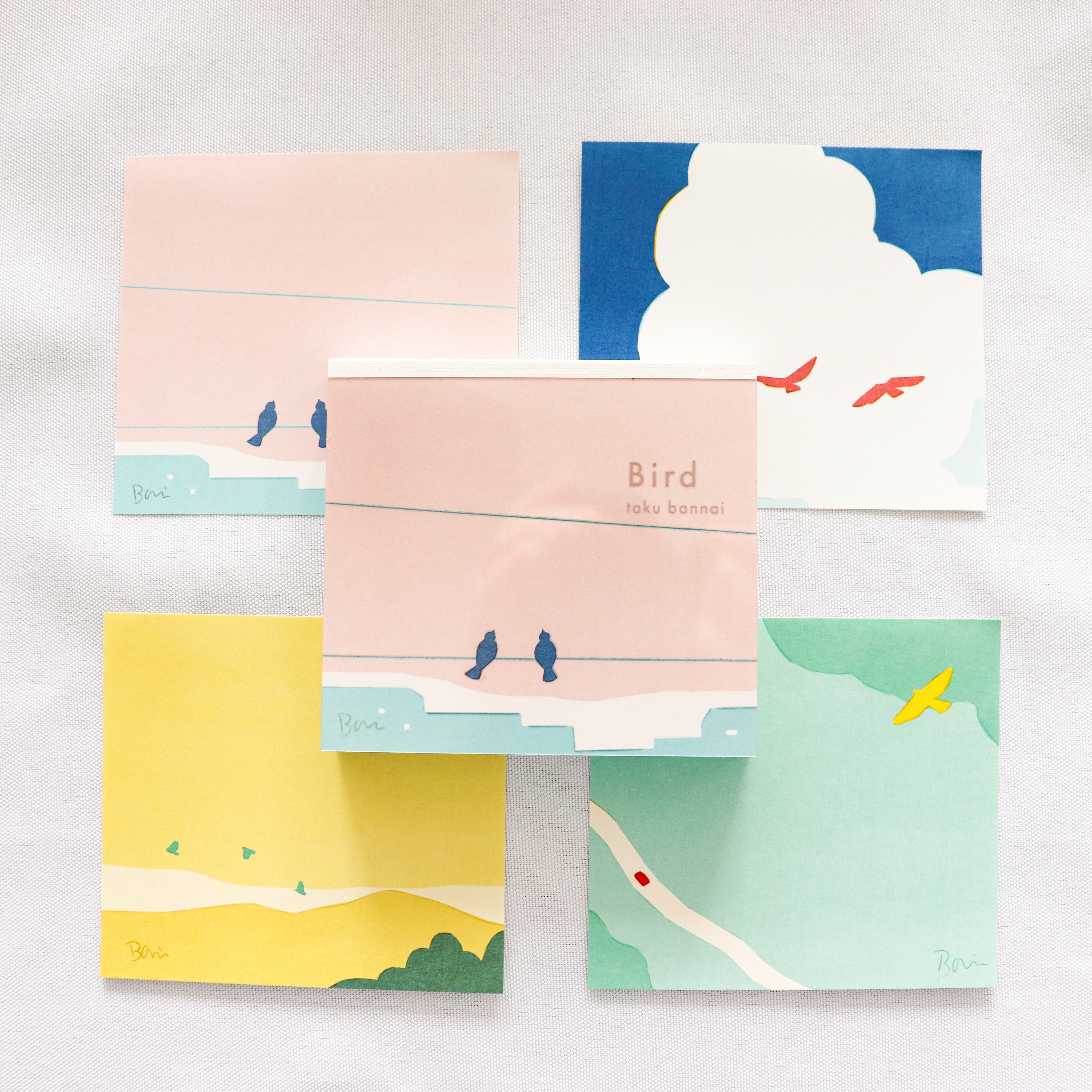 【Cozyca Product】Taku Bannai- Block Memo