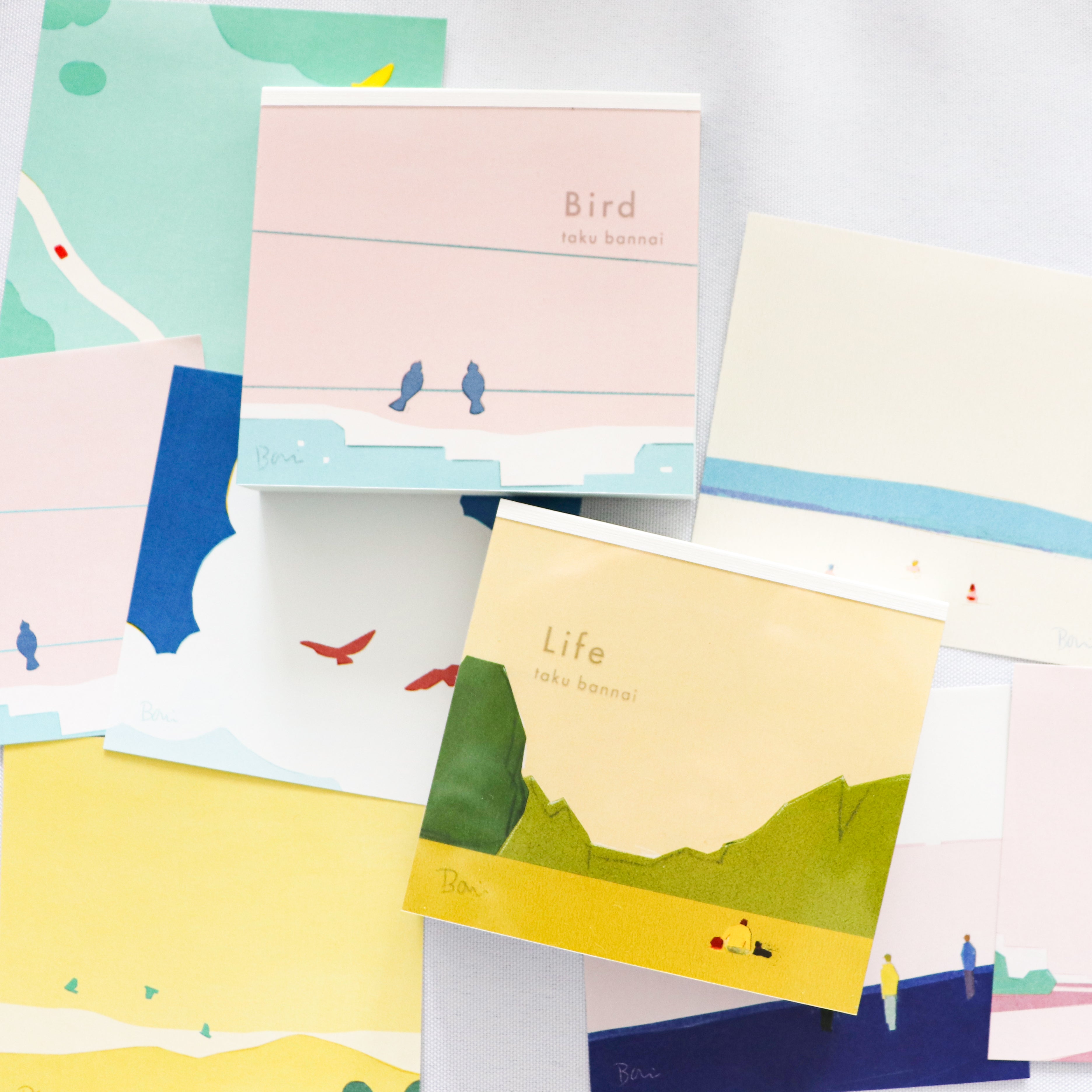 【Cozyca Product】Taku Bannai- Block Memo