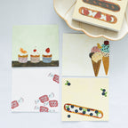 【Cozyca Product】Midori Asano- Block Memo- Three o' Clock