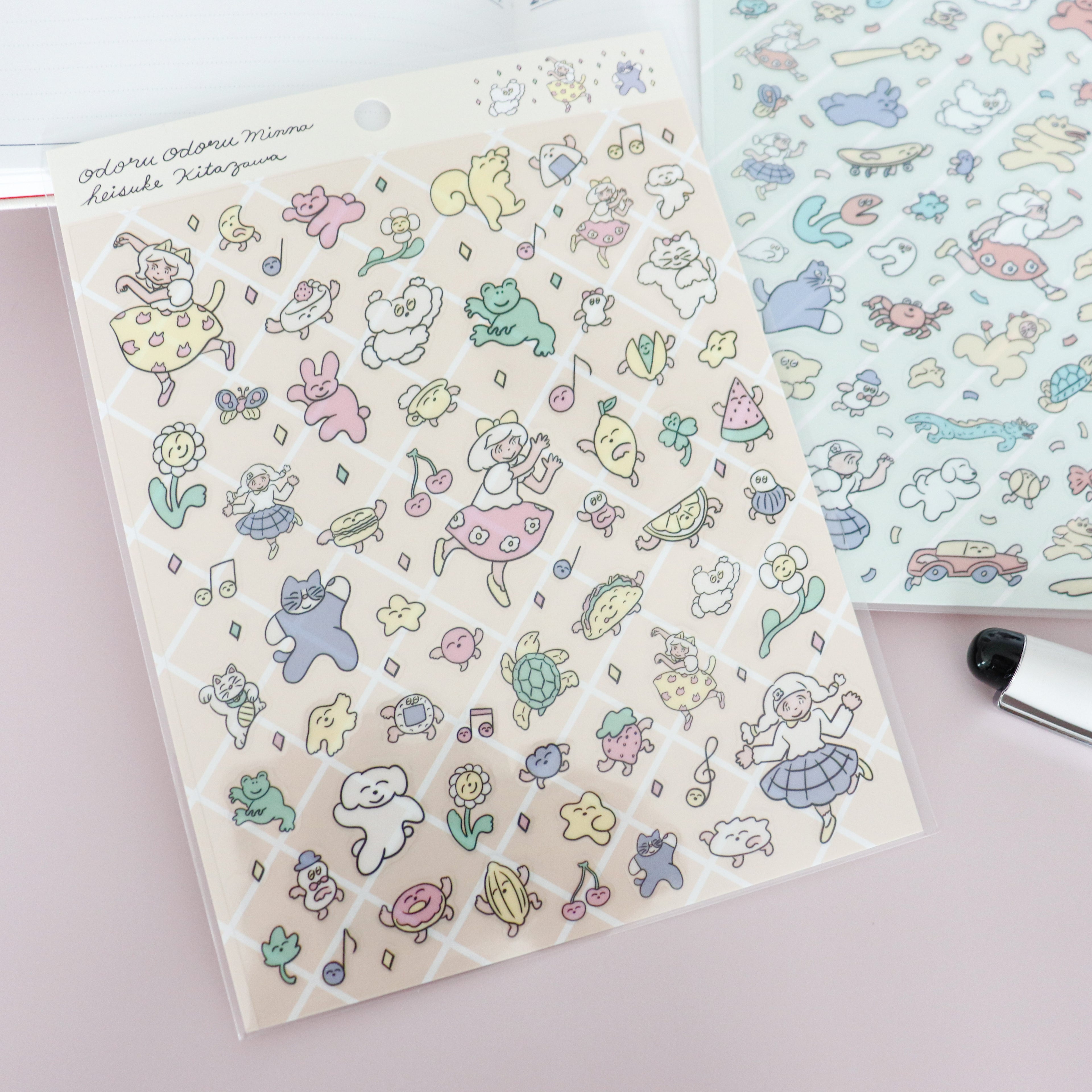 【Cozyca Products】Heisuke Kitazawa- Planner Sticker