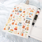 【Cozyca Products】Mariko Fukuoka- Sticker- Let's go on a trip