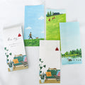 【Cozyca Products】Midori Asano- Slender Letter Pad- memo pad- One Day