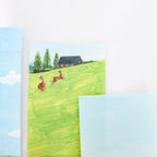 【Cozyca Products】Midori Asano- Slender Letter Pad- memo pad- One Day