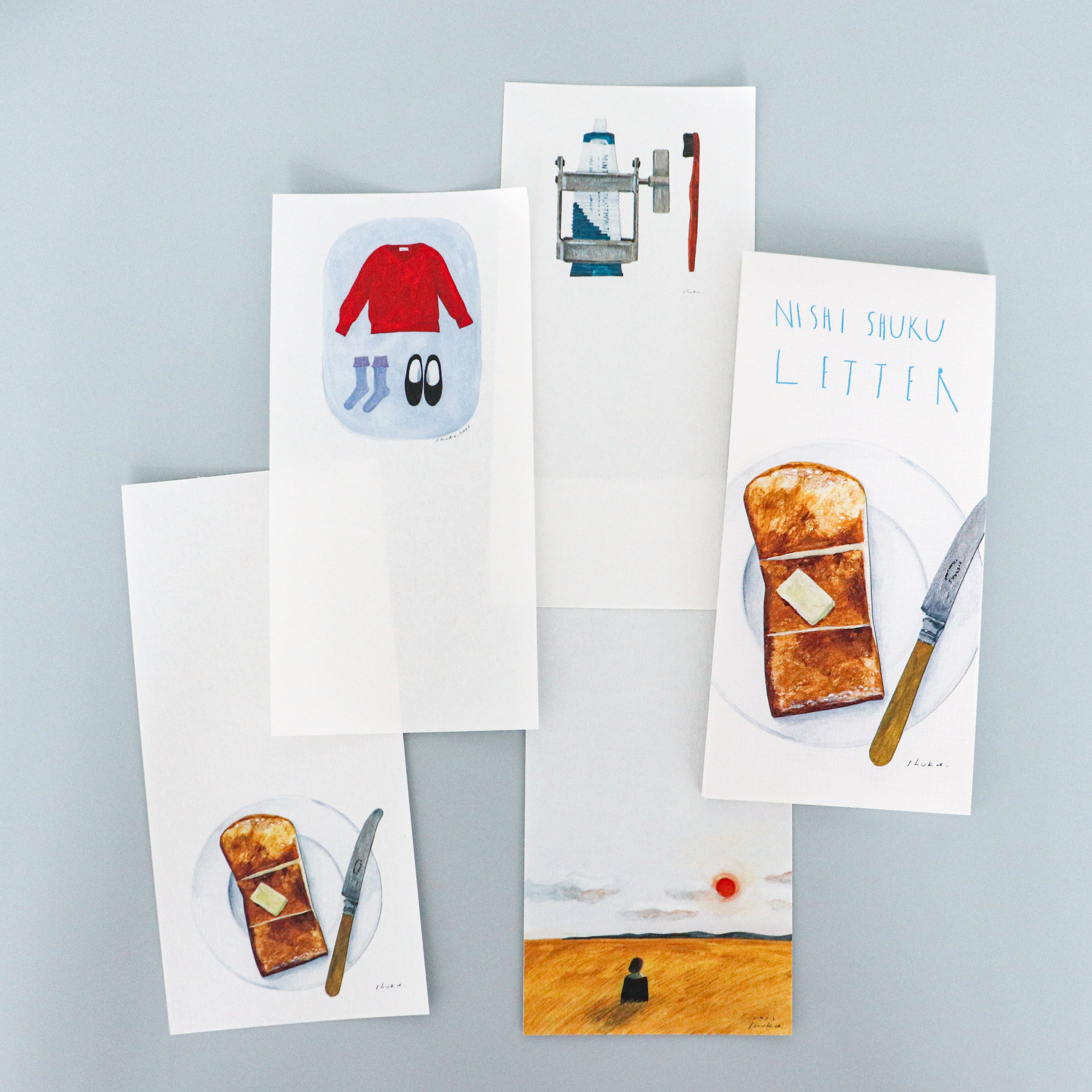 【Cozyca Products】Xi Shuk- Slender Letter Pad