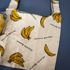 AND PACKABLE- Retro Mini Pleated Tote Bag