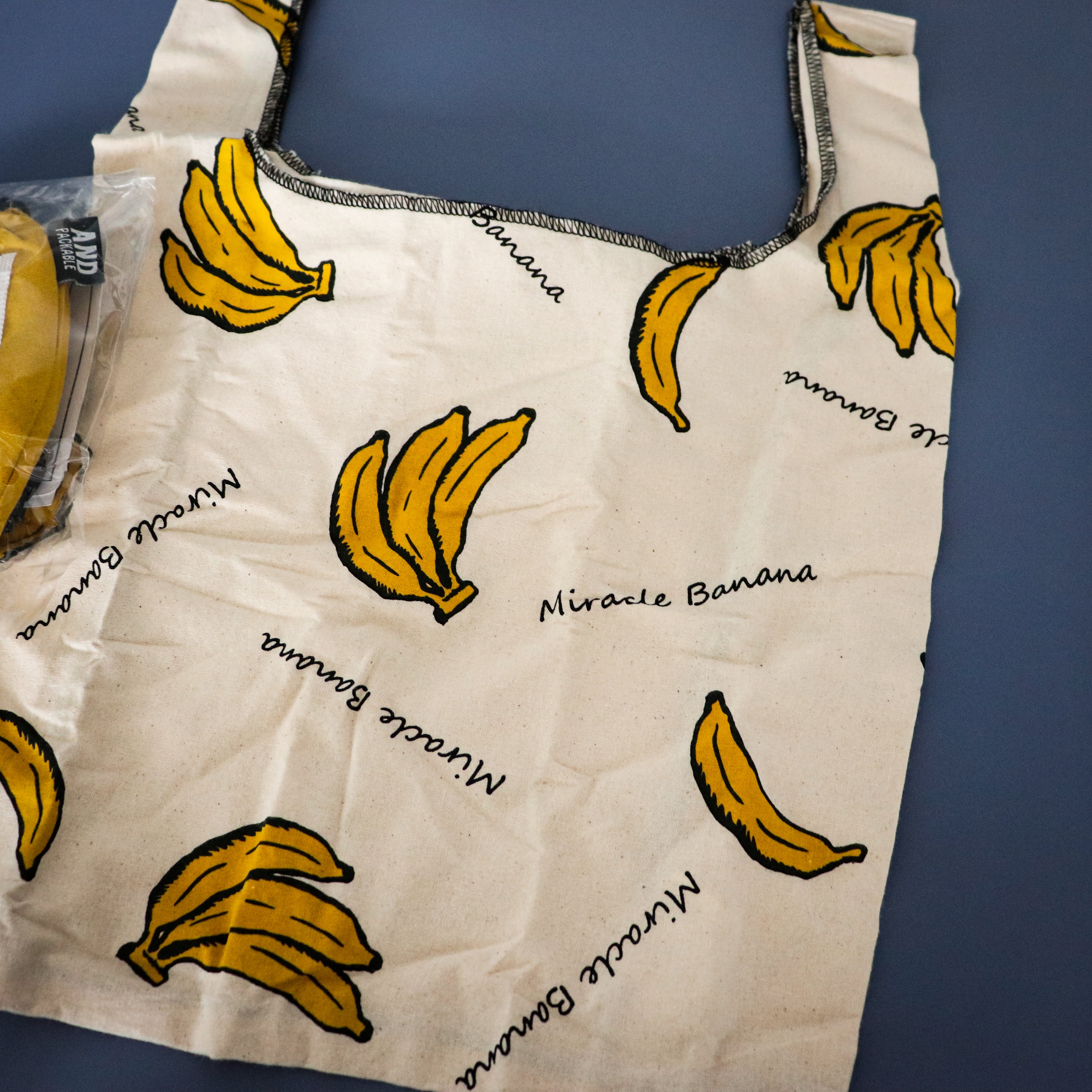 AND PACKABLE- Retro Mini Pleated Tote Bag
