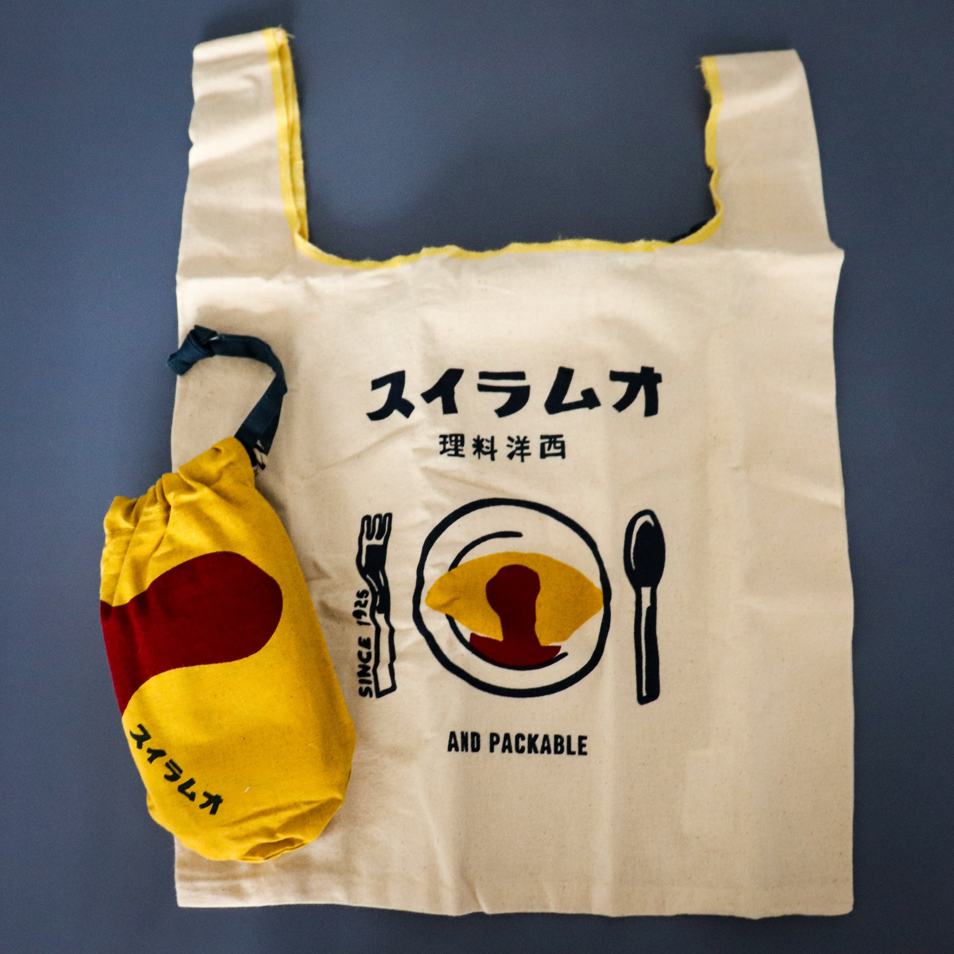 AND PACKABLE- Retro Mini Pleated Tote Bag