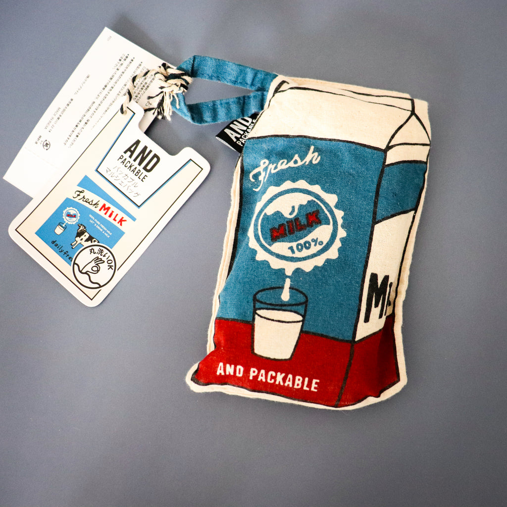 AND PACKABLE- Retro Mini Pleated Tote Bag