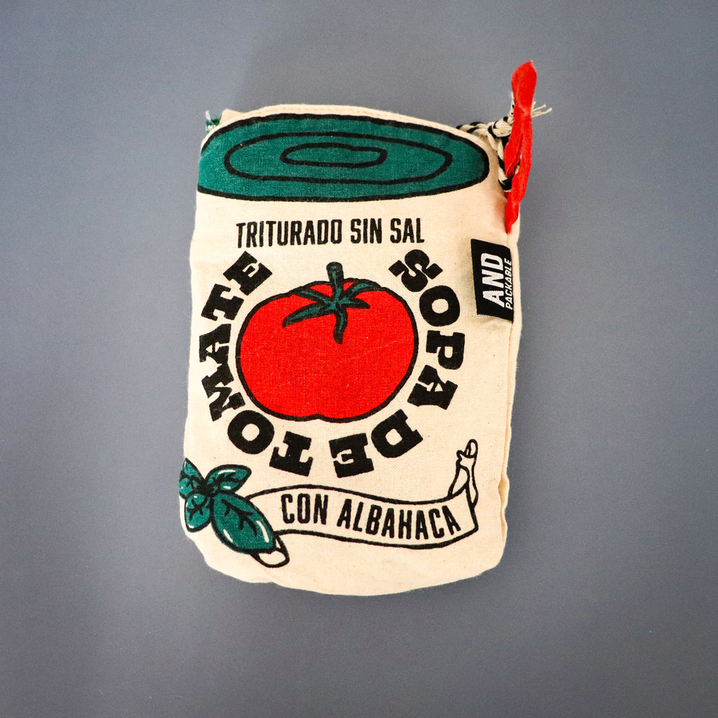 AND PACKABLE- Retro Mini Pleated Tote Bag